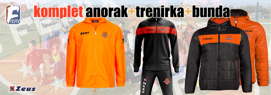komplet anorak + trenirka + bunda