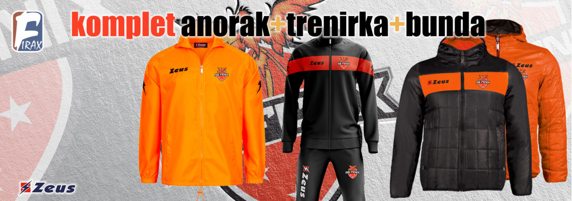 komplet anorak + trenirka + bunda